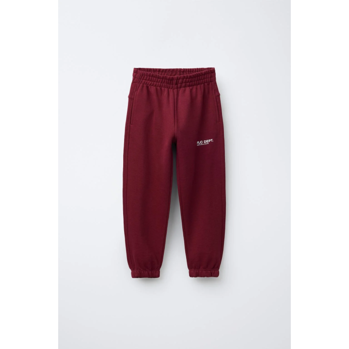 ДЖОГГЕРЫ ИЗ МЯГКОЙ ТКАНИ С НАДПИСЬЮ