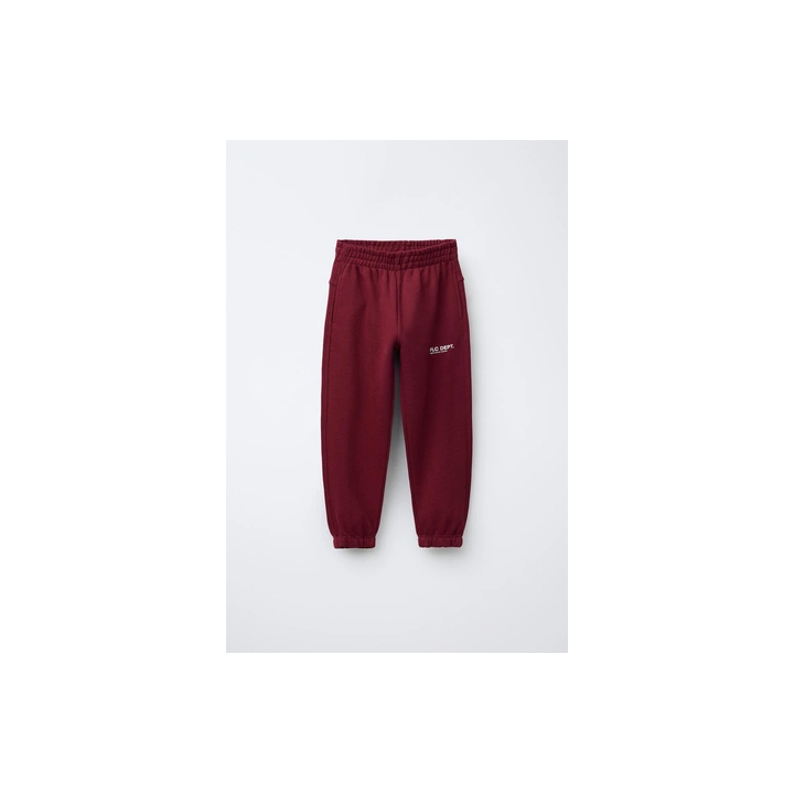 ДЖОГГЕРЫ ИЗ МЯГКОЙ ТКАНИ С НАДПИСЬЮ