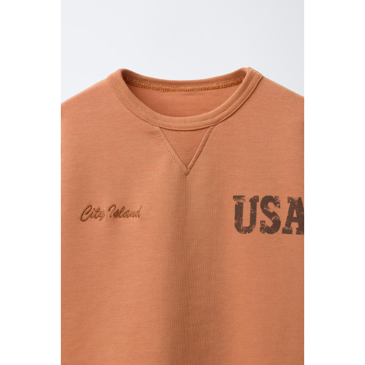 ФУТБОЛКА ИНТЕРЛОК С НАДПИСЬЮ