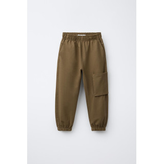 БРЮКИ-КАРГО ДЖОГГЕРЫ ИЗ МЯГКОЙ ТКАНИ