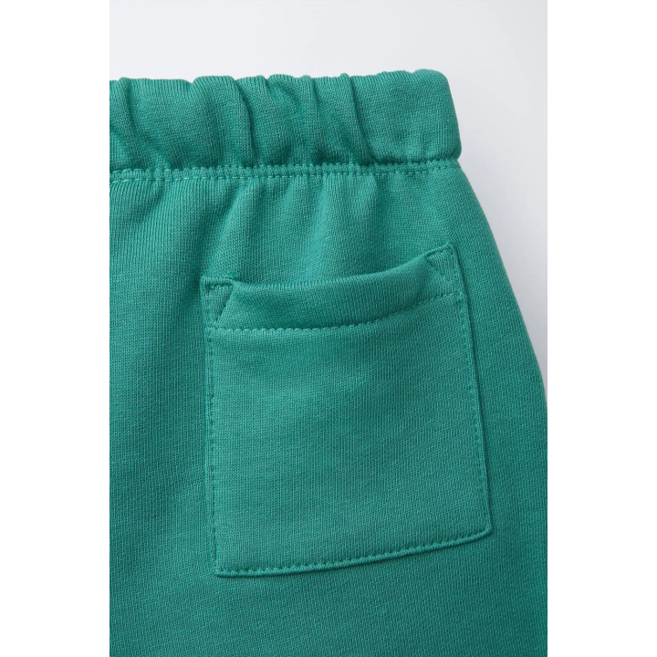 ШОРТЫ ИЗ МЯГКОЙ ТКАНИ С НАДПИСЬЮ