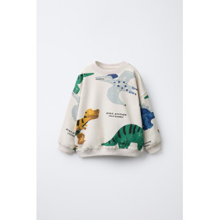 ТОЛСТОВКА С ПРИНТОМ «ДИНОЗАВРЫ»