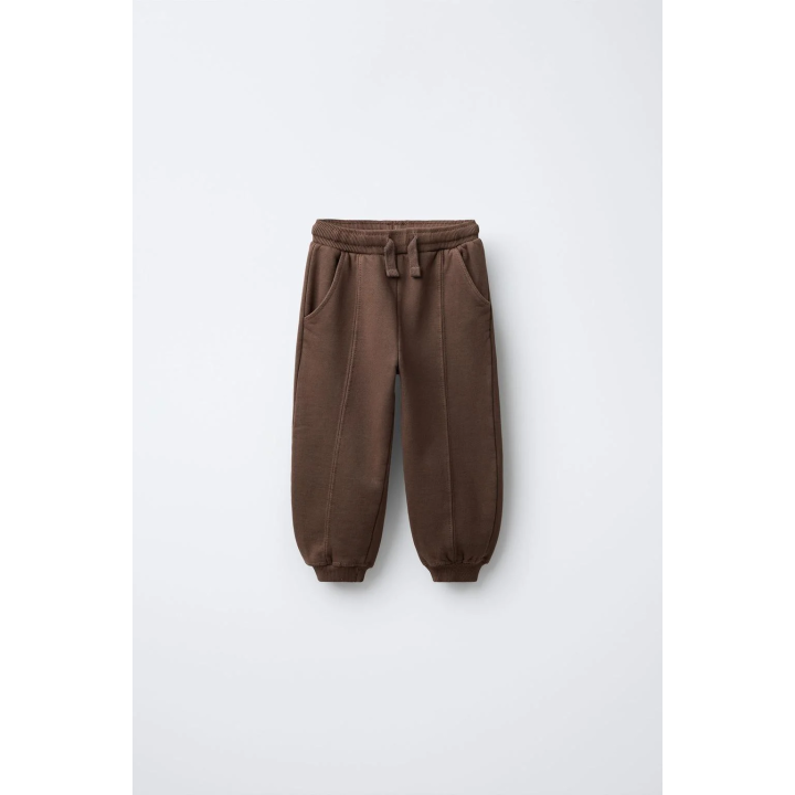 Джоггеры в гармент-тоне с деталями шва