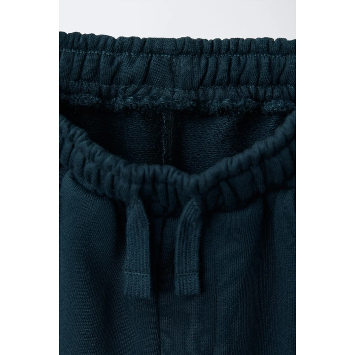 ТРИКОТАЖНЫЕ БРЮКИ-ДЖОГГЕРЫ С НАДПИСЬЮ