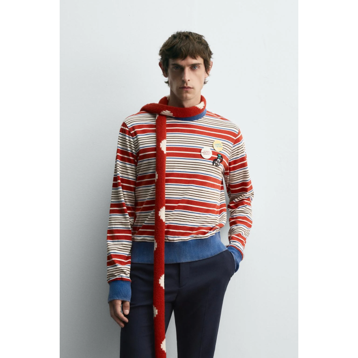 ФУТБОЛКА В ПОЛОСКУ HARRY LAMBERT FOR ZARA X DISNEY