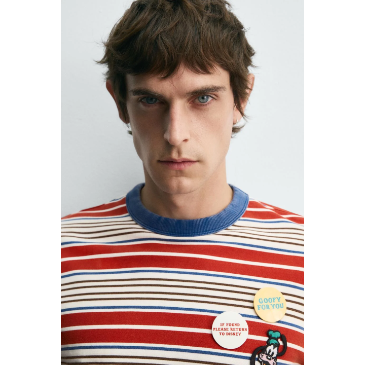 ФУТБОЛКА В ПОЛОСКУ HARRY LAMBERT FOR ZARA X DISNEY