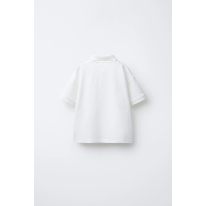 Поло с вышивкой пальмового дерева