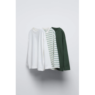 НАБОР ИЗ ТРЕХ ФУТБОЛОК В ПОЛОСКУ