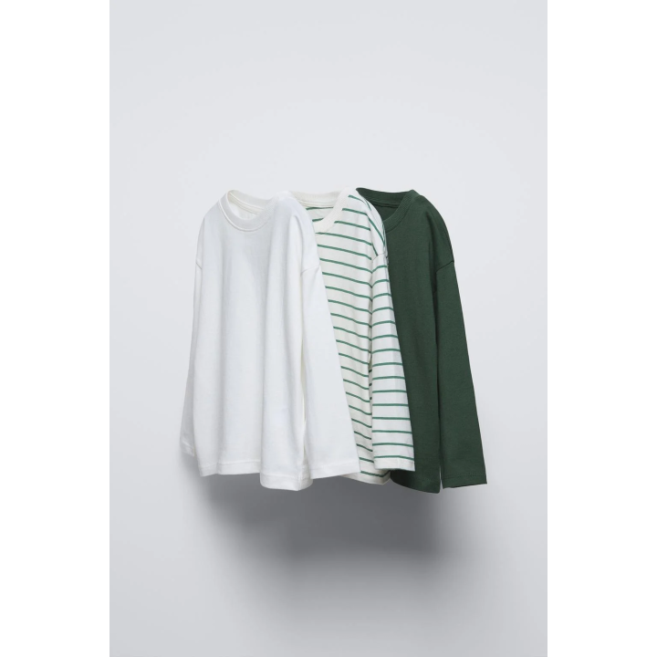 НАБОР ИЗ ТРЕХ ФУТБОЛОК В ПОЛОСКУ