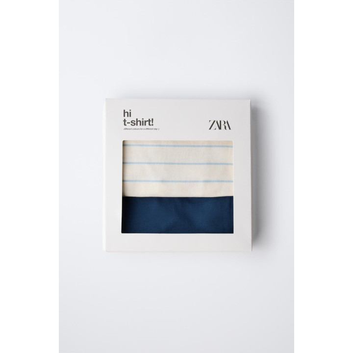 НАБОР ИЗ ДВУХ ОДНОТОННЫХ ФУТБОЛОК И В ПОЛОСКУ