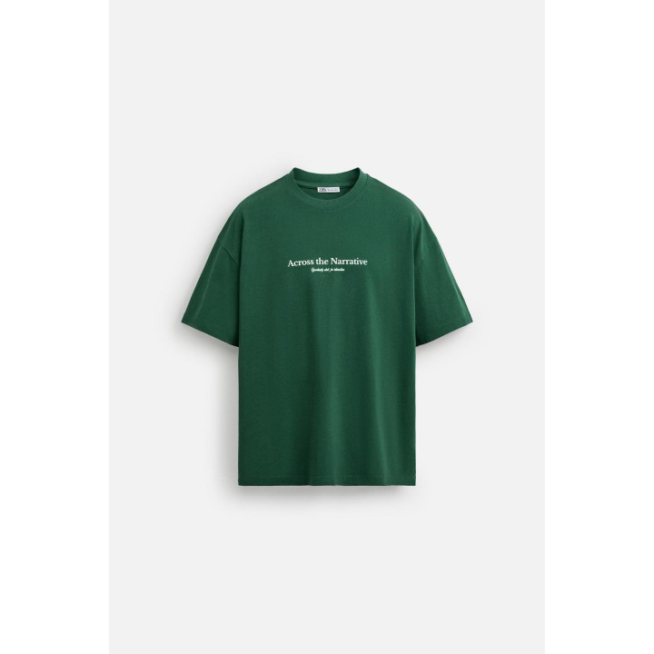 ФУТБОЛКА С ПРИНТАМИ И НАДПИСЯМИ