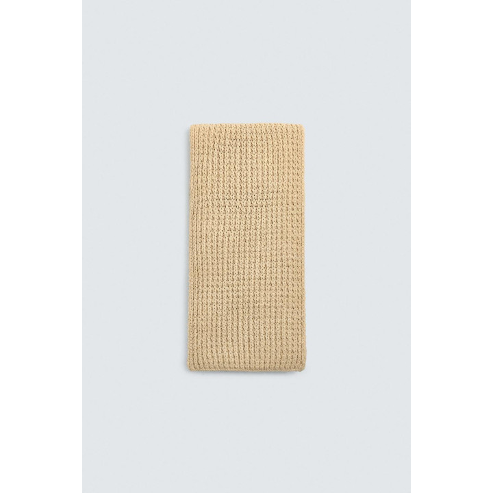 ТРИКОТАЖНЫЙ ШАРФ ВАФЕЛЬНОЙ ВЯЗКИ LIMITED EDITION