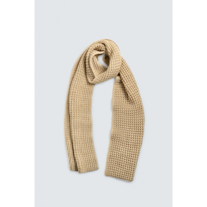 ТРИКОТАЖНЫЙ ШАРФ ВАФЕЛЬНОЙ ВЯЗКИ LIMITED EDITION