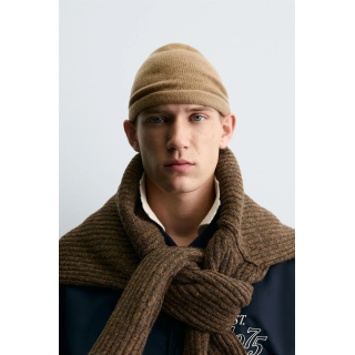 ШАПКА БИНИ ИЗ СМЕСОВОЙ ШЕРСТИ