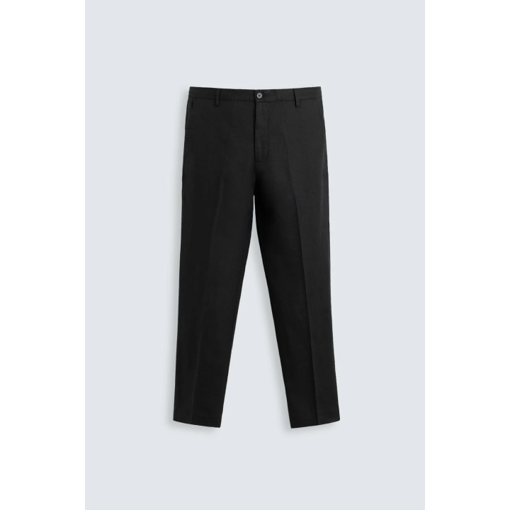 БРЮКИ КЛАССИЧЕСКОГО КРОЯ ИЗ 100% ЛЬНА