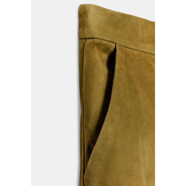 100% SUEDE LEATHER TROUSERS LIMITED EDITION