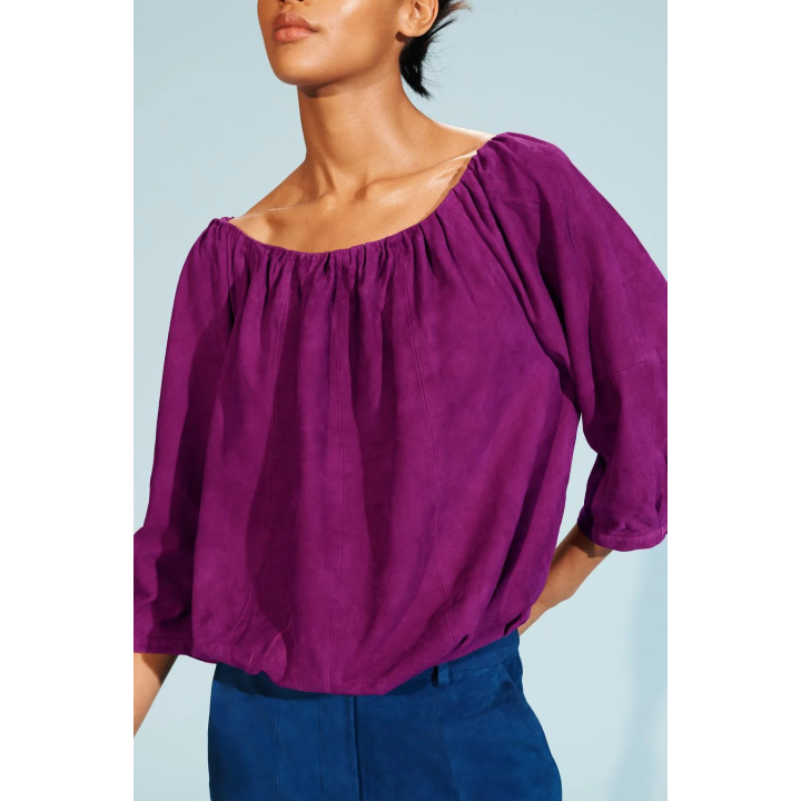 Топ из замши ограниченной коллекции