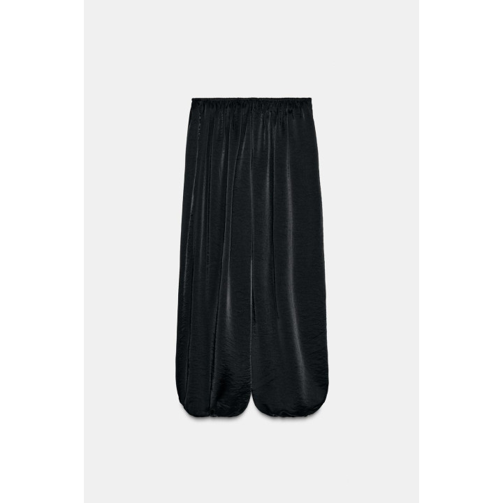 АТЛАСНЫЕ БРЮКИ-ШАРОВАРЫ