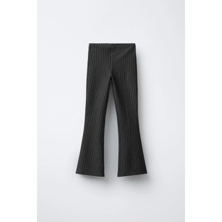 БРЮКИ-КЛЕШ В ТОНКУЮ ПОЛОСКУ