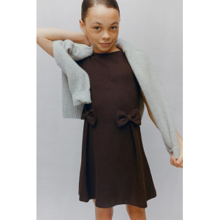 ПЛАТЬЕ В РУБЧИК С БАНТАМИ