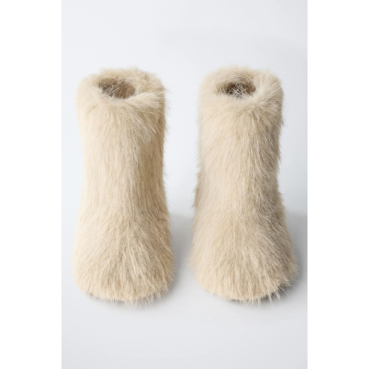 Сапоги с искусственным мехом от снега