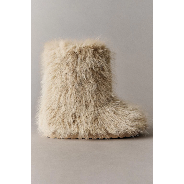 Сапоги с искусственным мехом от снега