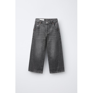 ДЖИНСЫ WIDE LEG СО СТРОЧКОЙ