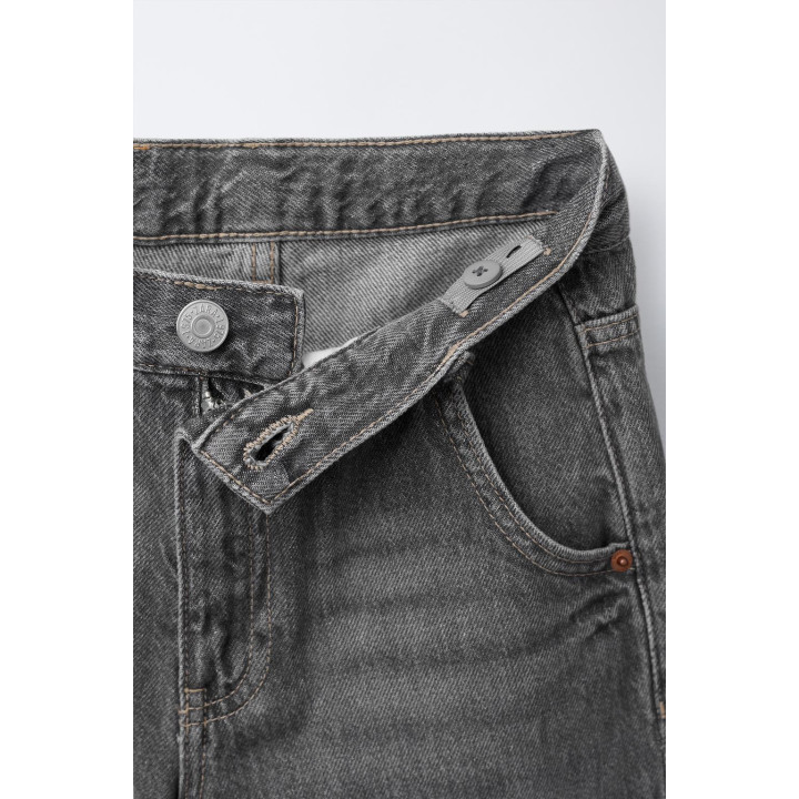 ДЖИНСЫ WIDE LEG СО СТРОЧКОЙ