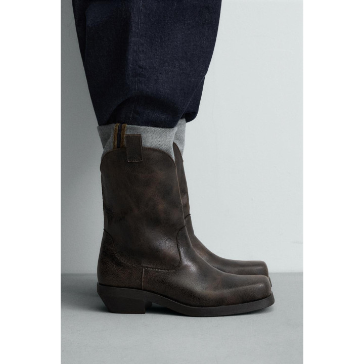 САПОГИ В КОВБОЙСКОМ СТИЛЕ