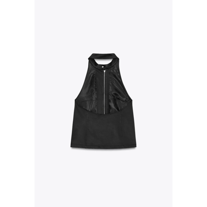 Жилет из атласа