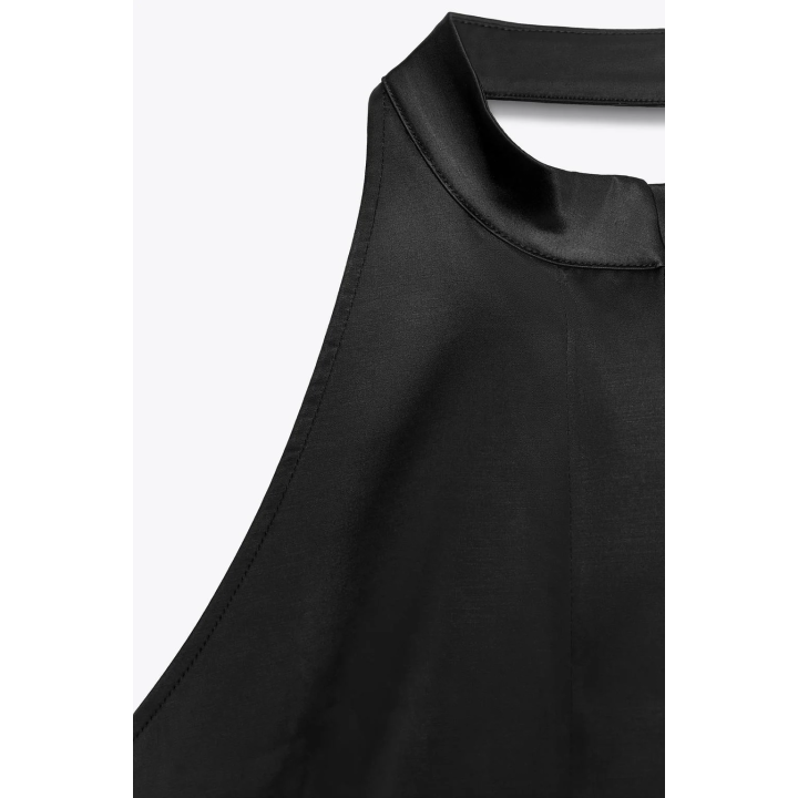 Жилет из атласа