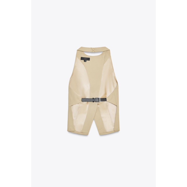 ТОП-ЖИЛЕТ С ОТКРЫТОЙ СПИНОЙ