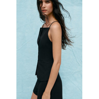 ТОП-ЖИЛЕТ С ПУГОВИЦАМИ