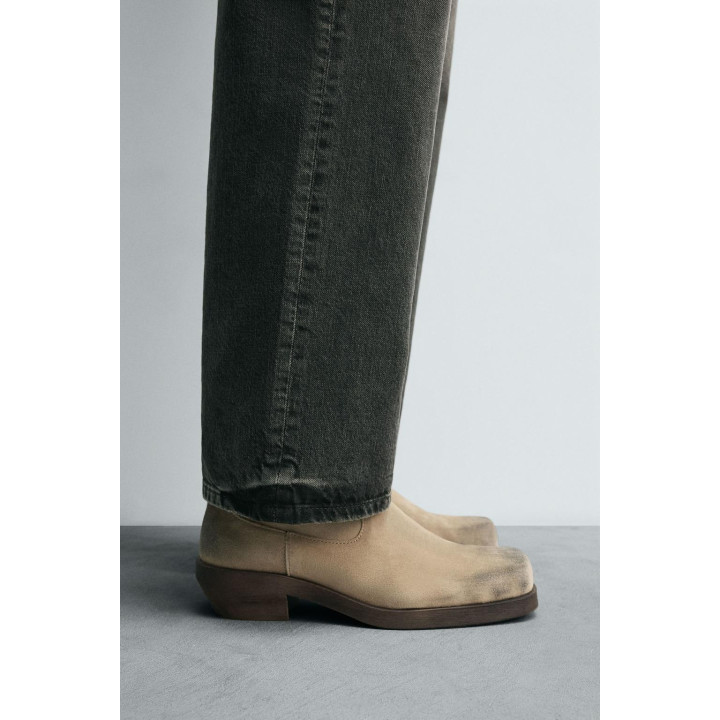 КОЖАНЫЕ КОВБОЙСКИЕ САПОГИ