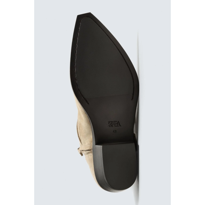 КОЖАНЫЕ САПОГИ С РЕМЕШКАМИ