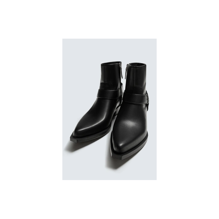 САПОГИ С РЕМНЯМИ