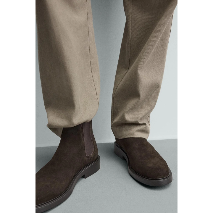 Кожанные ботинки chelsea