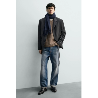 Кожаные сапоги на каблуке