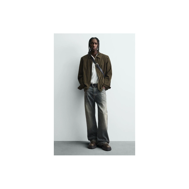 БОТИНКИ ЧЕЛСИ НА ОБЪЕМНОЙ ПОДОШВЕ С ЭФФЕКТОМ ПОТЕРТОСТИ