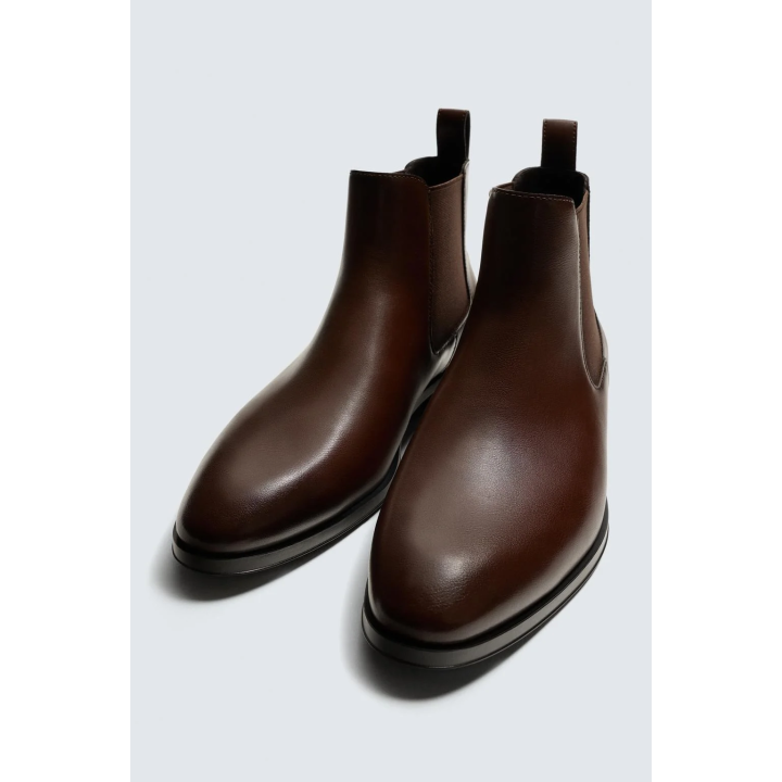 БОТИНКИ ЧЕЛСИ С ОСТРЫМ НОСОМ