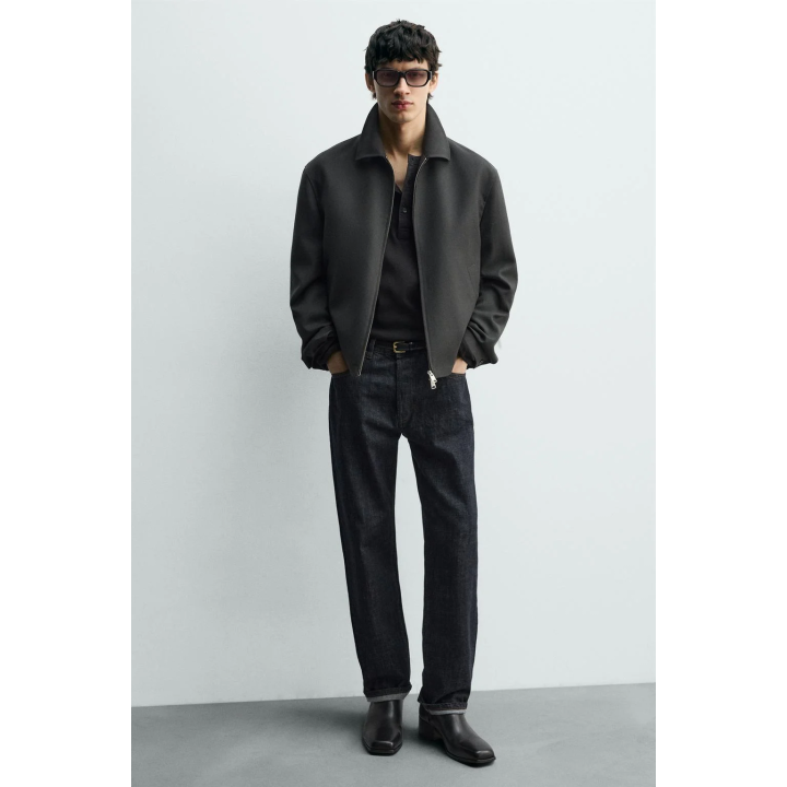 Кожаные ботильоны на каблуке