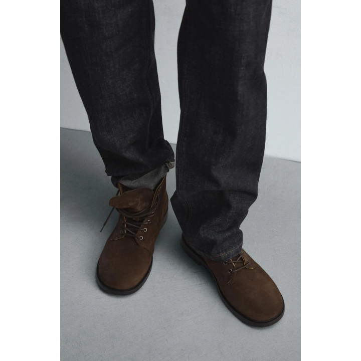 КОЖАНЫЕ БОТИНКИ СО ШНУРОВКОЙ LIMITED EDITION