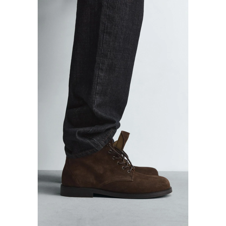 КОЖАНЫЕ БОТИНКИ СО ШНУРОВКОЙ LIMITED EDITION