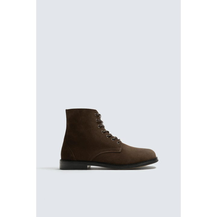 КОЖАНЫЕ БОТИНКИ СО ШНУРОВКОЙ LIMITED EDITION