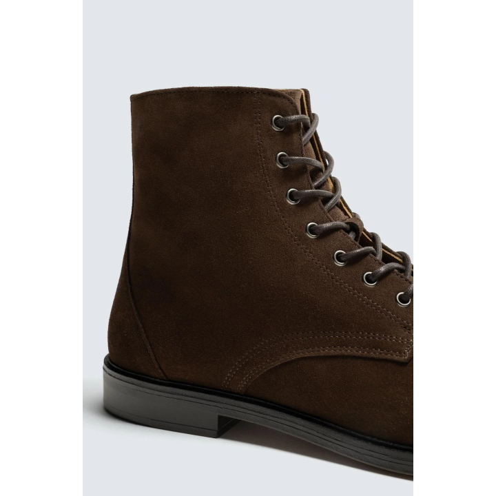 КОЖАНЫЕ БОТИНКИ СО ШНУРОВКОЙ LIMITED EDITION