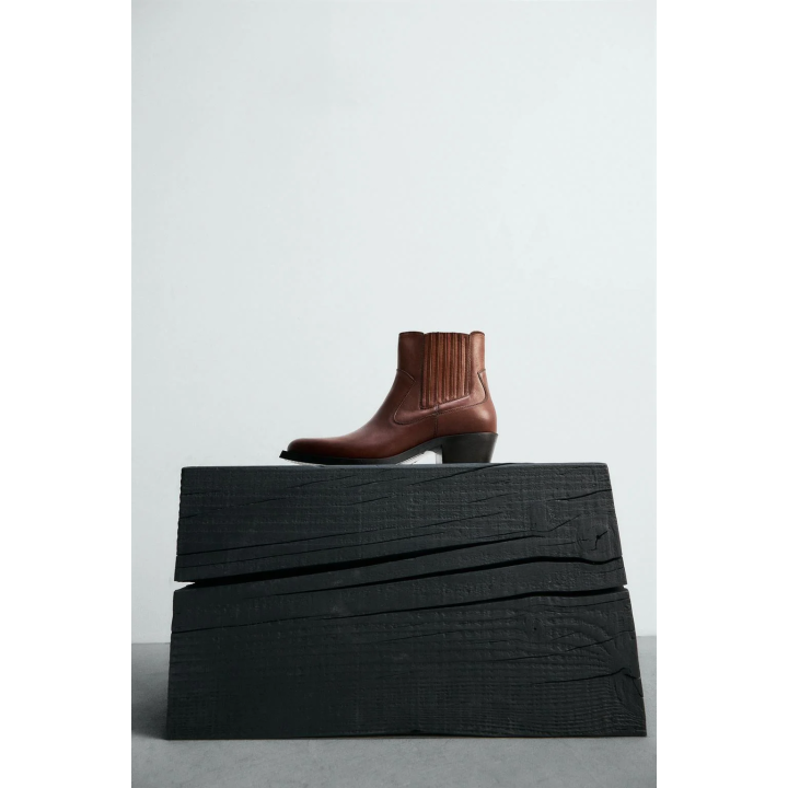 КОЖАНЫЕ САПОГИ В КОВБОЙСКОМ СТИЛЕ LIMITED EDITION