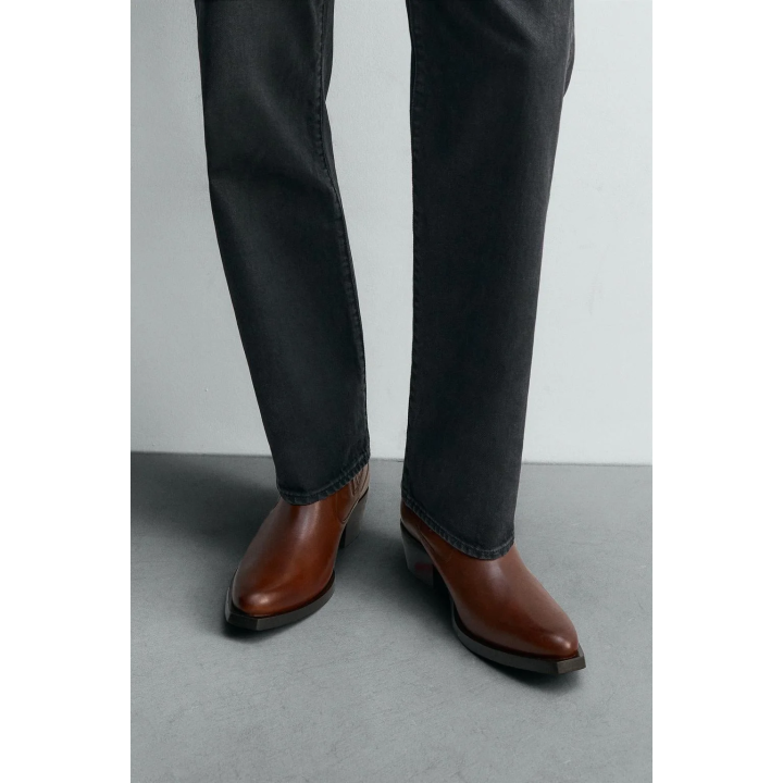 КОЖАНЫЕ САПОГИ В КОВБОЙСКОМ СТИЛЕ LIMITED EDITION