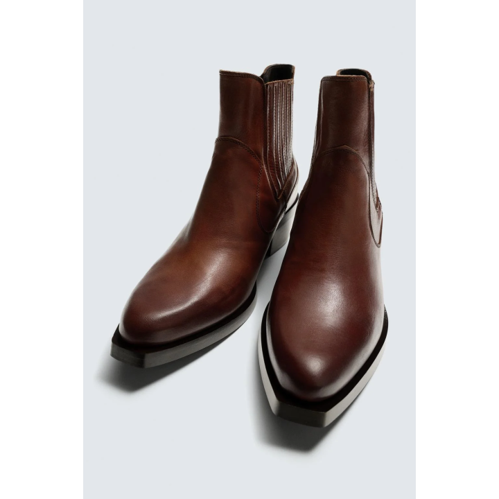 КОЖАНЫЕ САПОГИ В КОВБОЙСКОМ СТИЛЕ LIMITED EDITION