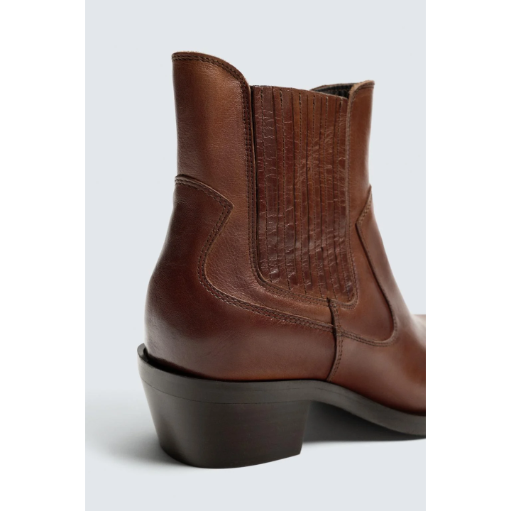 КОЖАНЫЕ САПОГИ В КОВБОЙСКОМ СТИЛЕ LIMITED EDITION