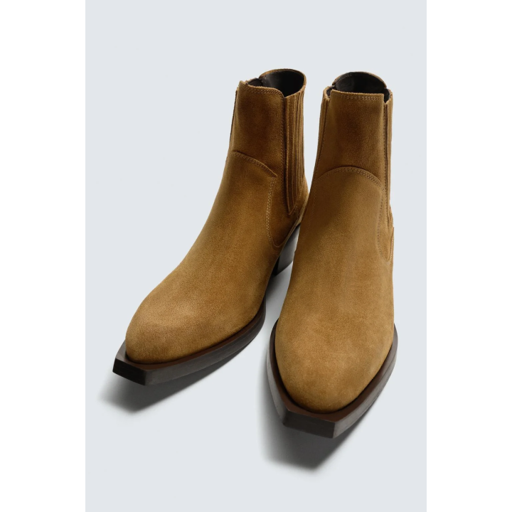 КОРОТКИЕ КОВБОЙСКИЕ БОТИНКИ ИЗ КОЖИ, ОГРАНИЧЕННАЯ СЕРИЯ